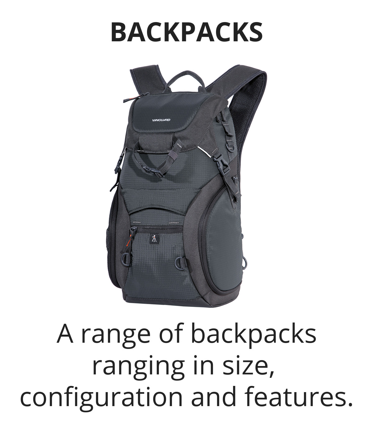 Vanguard camera accessories backpacks