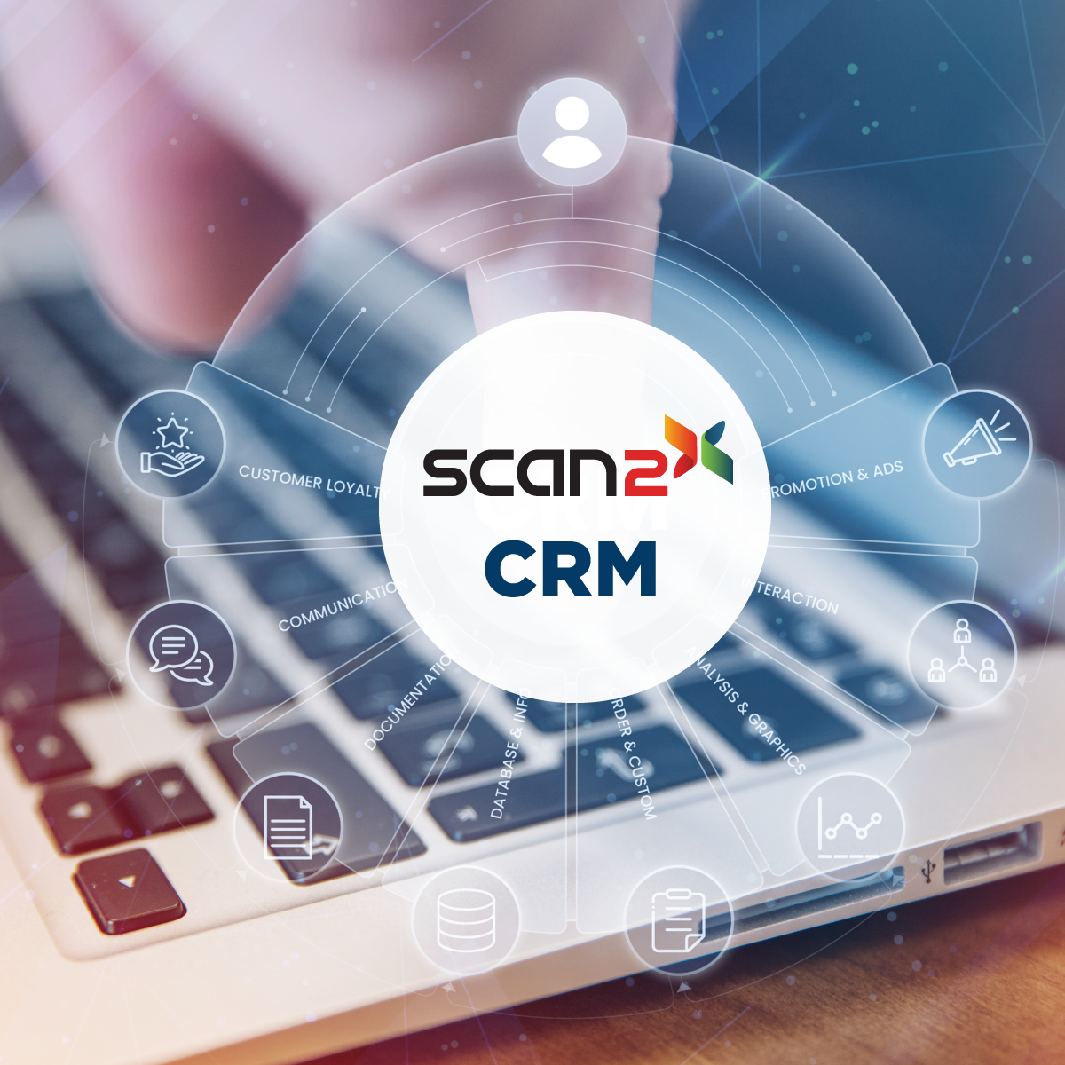 Scan2x CRM Integration CRM Integration with Scan2x AI-Powered Data Extraction