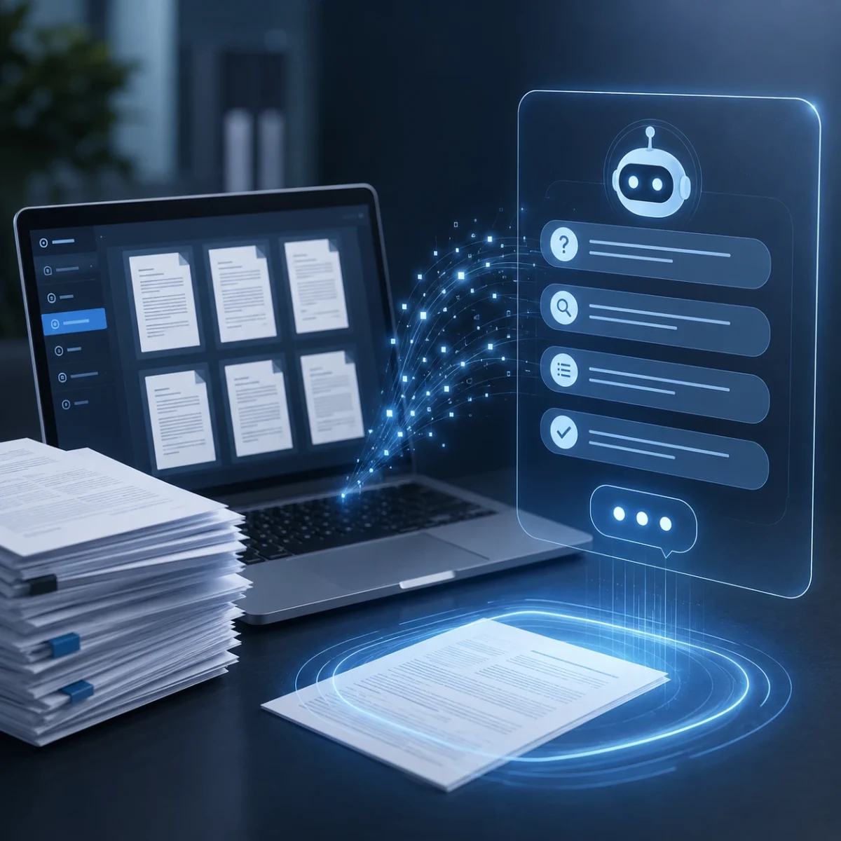 NLQ document processing